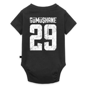 Gümüshane 29 Turkey Turkiye Gift Holiday TR - Baby Premium short-sleeve bodysuit - black - Back
