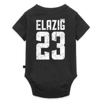 Elazig 23 Turkey Turkiye Gift Holiday TR Turk - Baby Premium short-sleeve bodysuit - black - Back