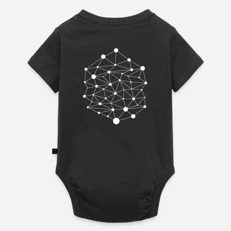 Blockchain Technology Cryptocurrency Exchange Block - Baby Premium short-sleeve bodysuit - black