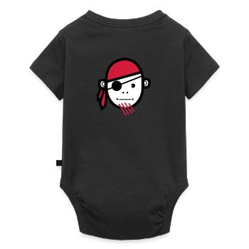 Pirate - Body à manches courtes Premium Bébé - noir - Dos