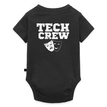 Tech Crew Sound Theater Uniform Musical Studio - Baby Premium short-sleeve bodysuit - black - Back