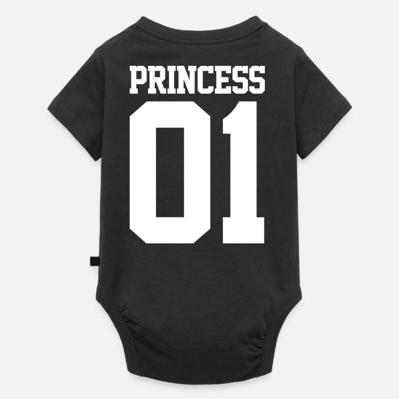 Princess 01 - Body à manches courtes Premium Bébé - noir