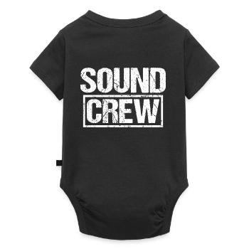 Membre de l’uniforme de l’équipe audio sonore - Body à manches courtes Premium Bébé - noir - Dos