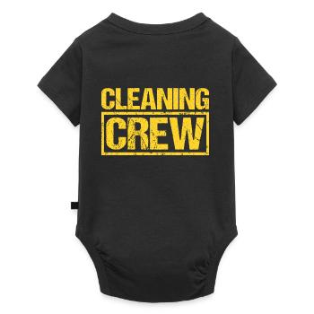 Cleaning Cleaning Cleaning Crew Crew Team Staff - Baby Premium short-sleeve bodysuit - black - Back
