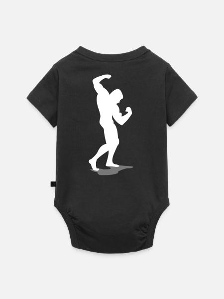 Pose - Baby Premium Kurzarmbody - Schwarz