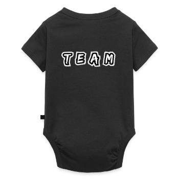 Team - Baby Premium short-sleeve bodysuit - black - Back