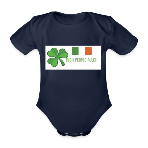 Exclusive St. Patrick's Day Clothes For Kids - Organic Short-sleeved Baby Bodysuit