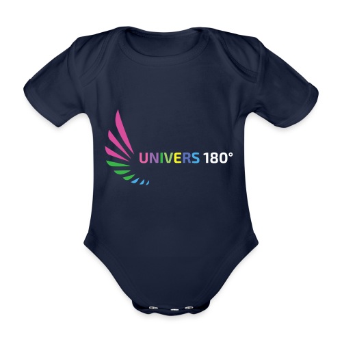 Univers 180° - Baby Bio-Kurzarm-Body