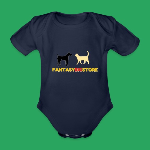 fantasy big store tshirt - Body ecologico per neonato a manica corta