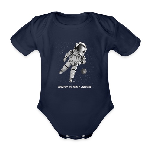 Bronko55 No.22 – Astronaut, Houston - Baby Bio-Kurzarm-Body