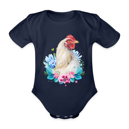 Them without text - Organic Short-sleeved Baby Bodysuit