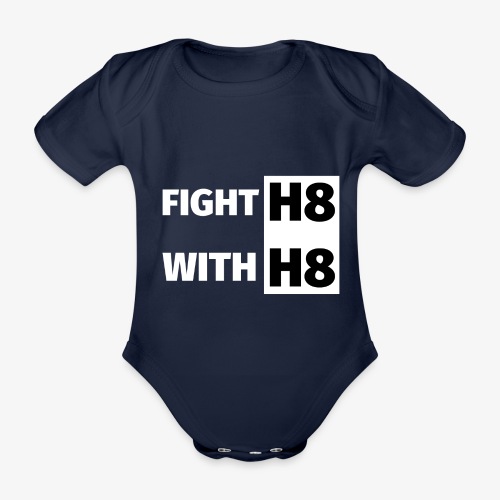 FIGHTH8 bright - Organic Short-sleeved Baby Bodysuit
