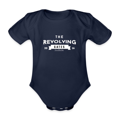Rock n roll t-shirt by the Revolving Gates - Organic Short-sleeved Baby Bodysuit