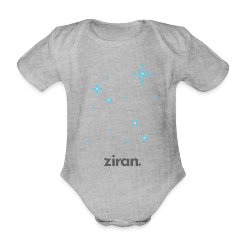 Ziran AB christmas design 2022 - Ekologisk kortärmad babybody