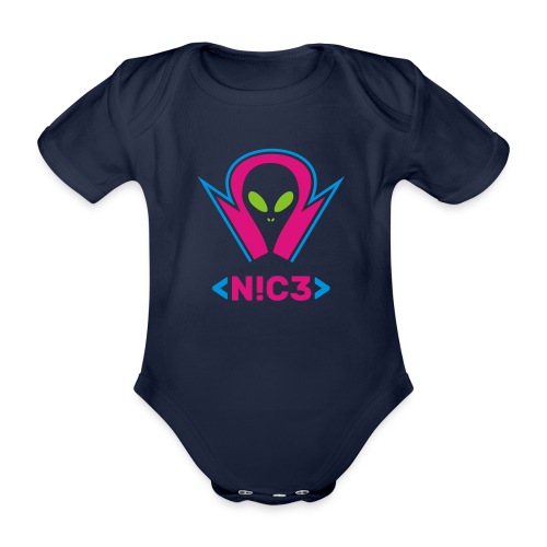 Nice - Organic Short-sleeved Baby Bodysuit