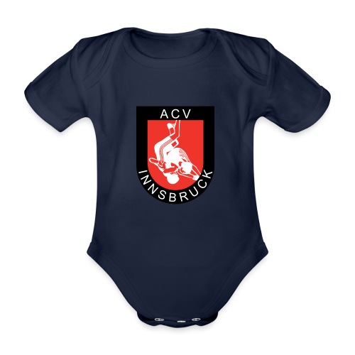 AC Vollkraft Logo - Baby Bio-Kurzarm-Body