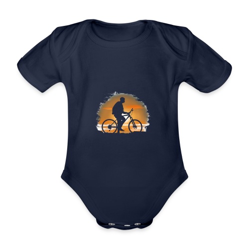 Fahrrad - Baby Bio-Kurzarm-Body