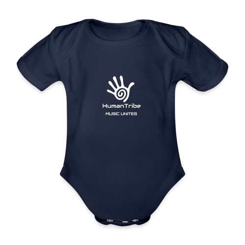 HumanTribe - MUSIC UNITES - STREETWEAR - Organic Short-sleeved Baby Bodysuit
