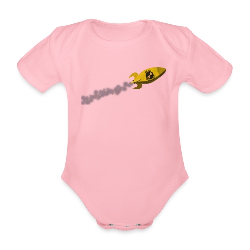 We Fix Space Junk - Organic Short-sleeved Baby Bodysuit