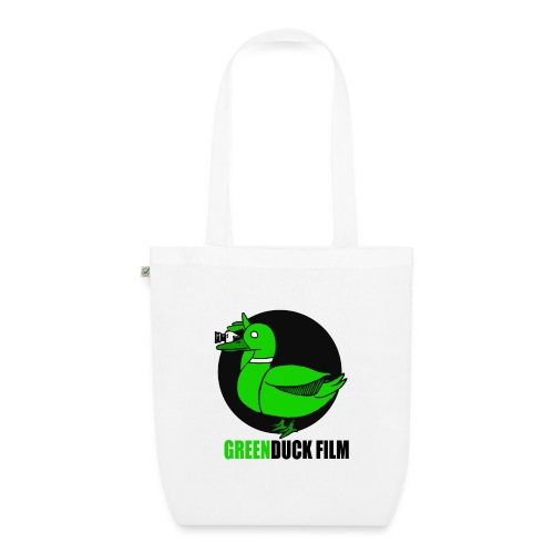 Greenduck Film Logo w. black letters - Øko-stoftaske
