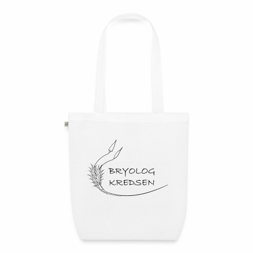 Bryologkredsen - sort logo - Øko-stoftaske
