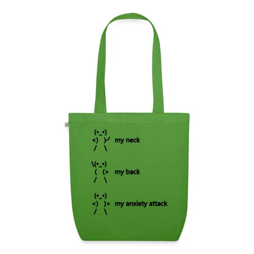 neck back anxiety attack - EarthPositive Tote Bag