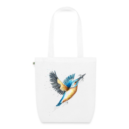 Kingfisher - In the middle of nature - EarthPositive Tote Bag