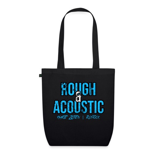 Rough & Acoustic Logo - Bio-Stoffbeutel