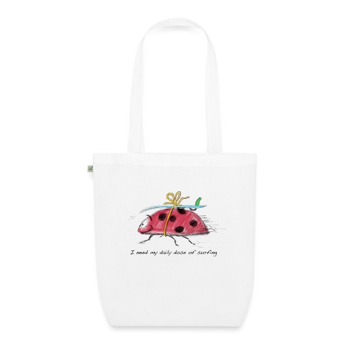 A crawling animal wants to surf - EarthPositive Tote Bag