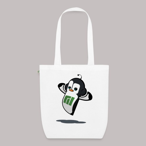 Manjaro Mascot strong left - Ekologiczna torba materiałowa