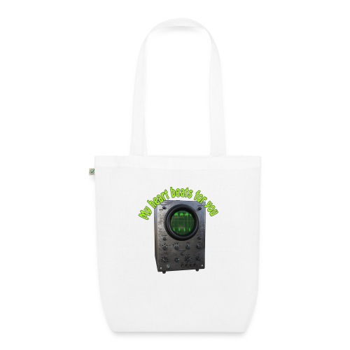 My heart beats for you - EarthPositive Tote Bag