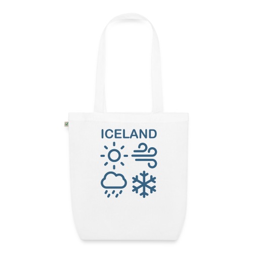 HUH! Iceland / Weather (Full Donation) - EarthPositive Tote Bag