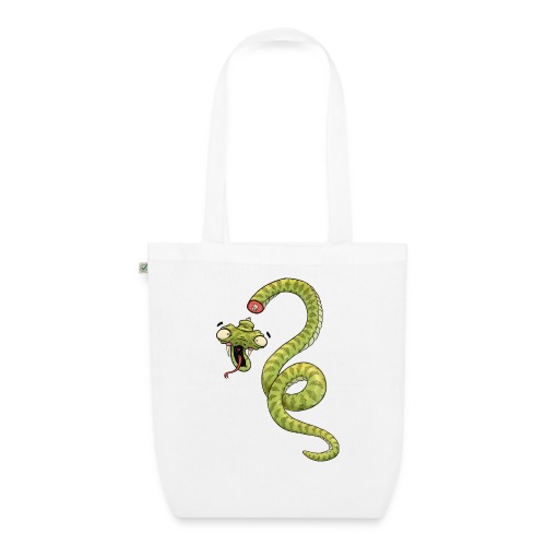 Wąż - bez głowy - Ekologiczna torba materiałowa