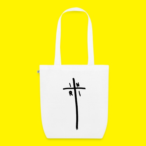 Cross - INRI (Jesus of Nazareth King of Jews) - EarthPositive Tote Bag
