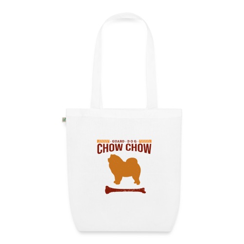 Chow chow hond design voor hondenliefhebbers - Bio stoffen tas