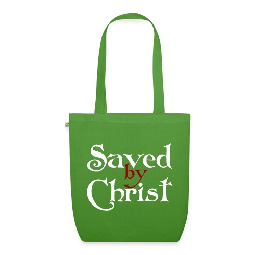 Saved by Christ - Bio-Stoffbeutel