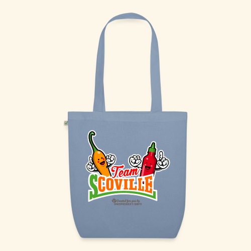Chili Pepper Fan Merch Design Team Scoville - Bio-Stoffbeutel