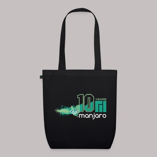 Manjaro 10 years splash v2 - Ekologiczna torba materiałowa