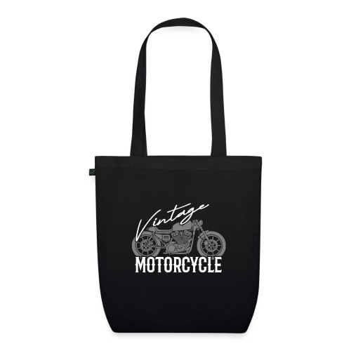 Vintage Motorcycle - Bio-Stoffbeutel