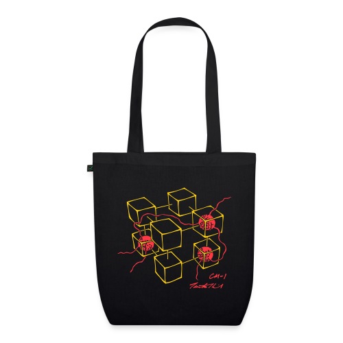 Connection Machine CM-1 Feynman t-shirt logo - EarthPositive Tote Bag