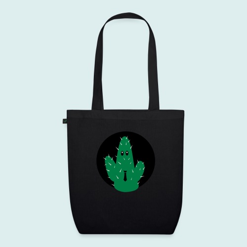 cactus tie - Bio stoffen tas