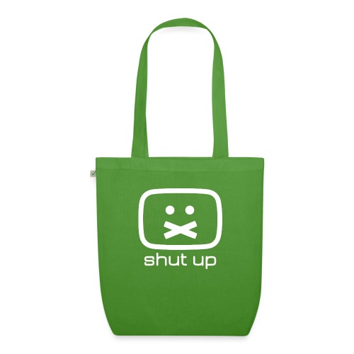 shut up shirt - Bio-Stoffbeutel