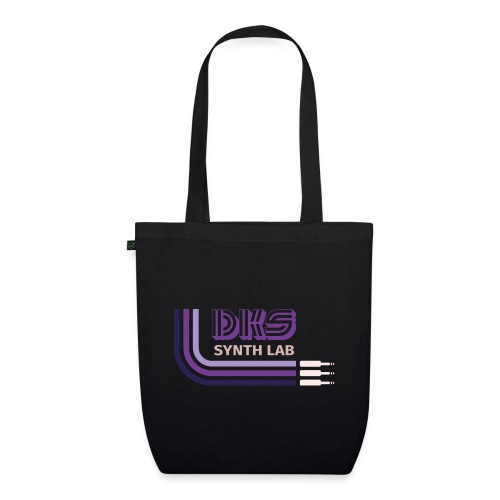 DKS SYNTH LAB Curved Purple - Borsa ecologica in tessuto
