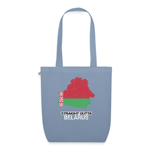 Straight Outta Belarus country map - EarthPositive Tote Bag