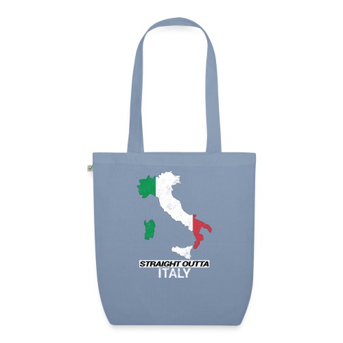 Straight Outta Italy (Italia) country map flag - EarthPositive Tote Bag
