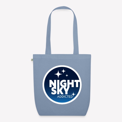 Nocne niebo uzależnione, kolorowe - Ekologiczna torba materiałowa