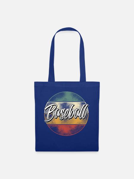 Baseball - Stoffbeutel - Royalblau