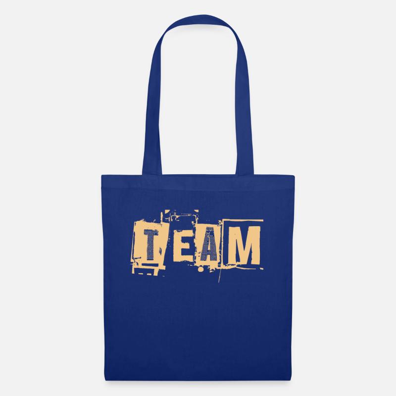 Team - Stoffbeutel - Royalblau