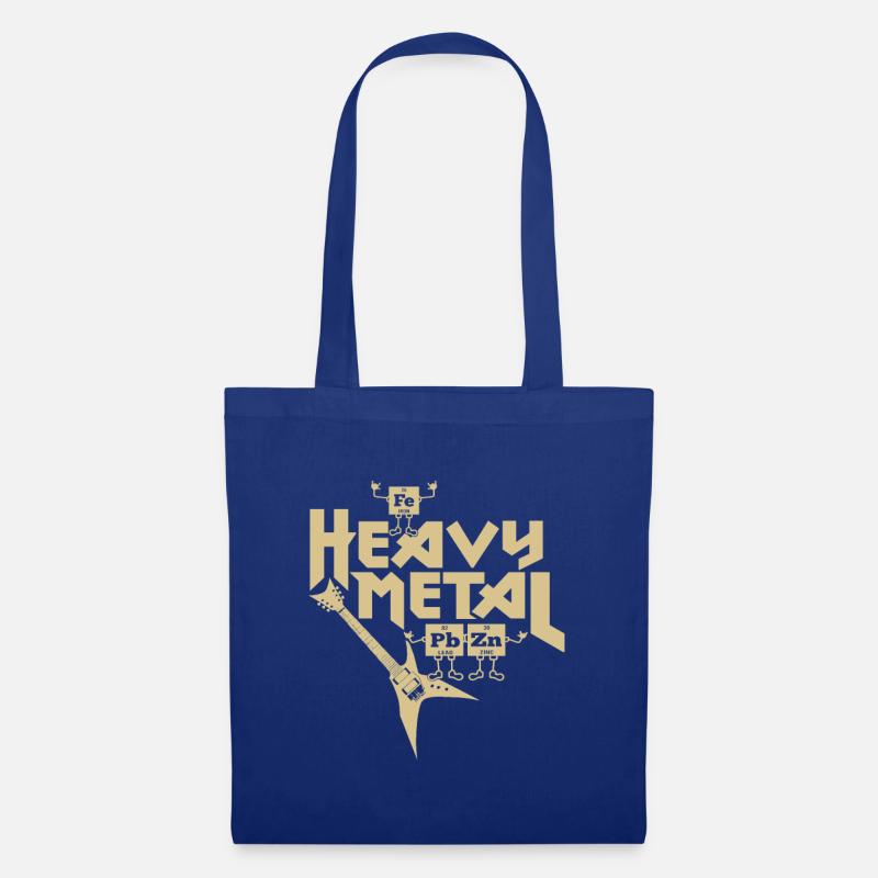 Heavy Metal Funny - Stoffbeutel - Royalblau