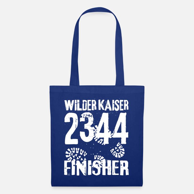 Wilder Kaiser Kitzbühel Bergsteiger Wandern Tirol - Stoffbeutel - Royalblau